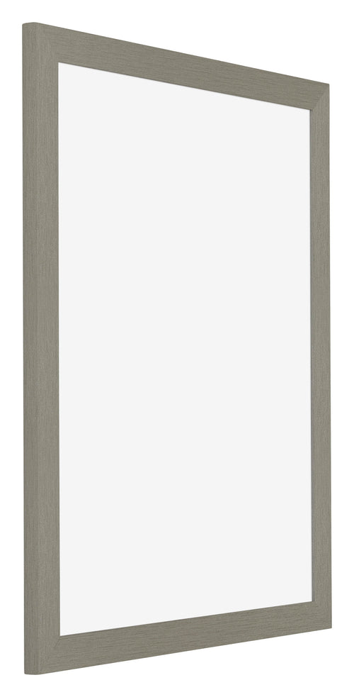 Mura MDF Photo Frame 28x35cm Gray Front Oblique | Yourdecoration.com