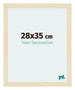 Mura MDF Photo Frame 28x35cm Sand Wiped Front Size | Yourdecoration.com