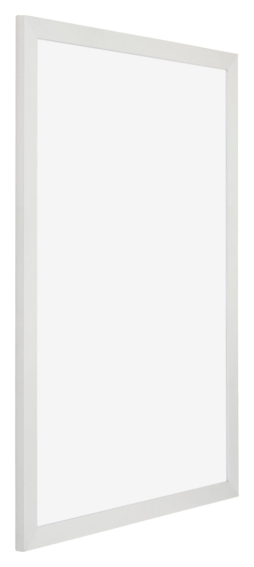 Mura MDF Photo Frame 29 7x42cm A3 White Matte Front Oblique | Yourdecoration.com