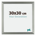 Mura MDF Photo Frame 30x30cm Champagne Front Size | Yourdecoration.com