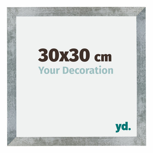 Mura MDF Photo Frame 30x30cm Iron Swept Front Size | Yourdecoration.com