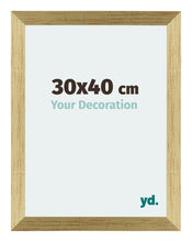 Mura MDF Photo Frame 30x40cm Gold Shiny Front Size | Yourdecoration.com