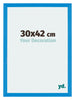 Mura MDF Photo Frame 30x42cm Bright Blue Front Size | Yourdecoration.com