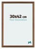 Mura MDF Photo Frame 30x42cm Copper Design Front Size | Yourdecoration.com