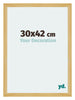 Mura MDF Photo Frame 30x42cm Pine Design Front Size | Yourdecoration.com