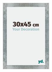 Mura MDF Photo Frame 30x45cm Iron Swept Front Size | Yourdecoration.com