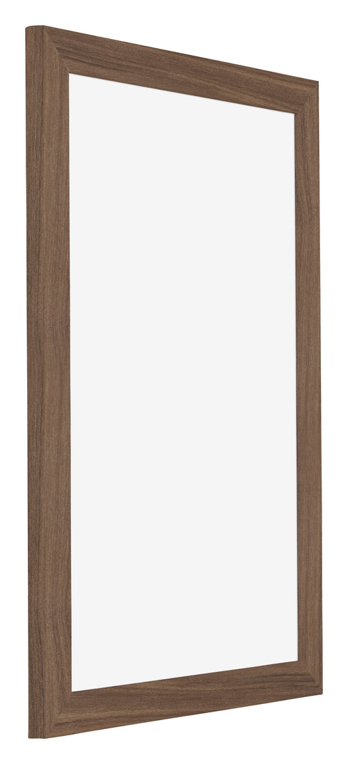 Mura MDF Photo Frame 30x45cm Walnut Dark Front Oblique | Yourdecoration.com