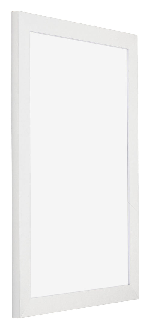 Mura MDF Photo Frame 30x45cm White High Gloss Front Oblique | Yourdecoration.com