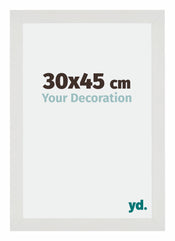 Mura MDF Photo Frame 30x45cm White Matte Front Size | Yourdecoration.com