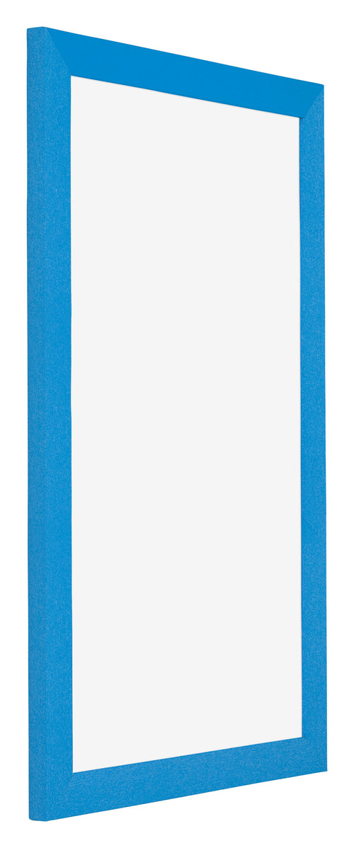 Mura MDF Photo Frame 30x50cm Bright Blue Front Oblique | Yourdecoration.com