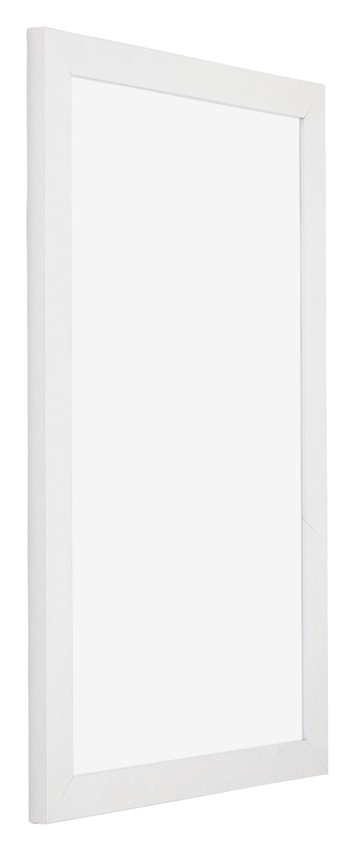 Mura MDF Photo Frame 30x50cm White High Gloss Front Oblique | Yourdecoration.com