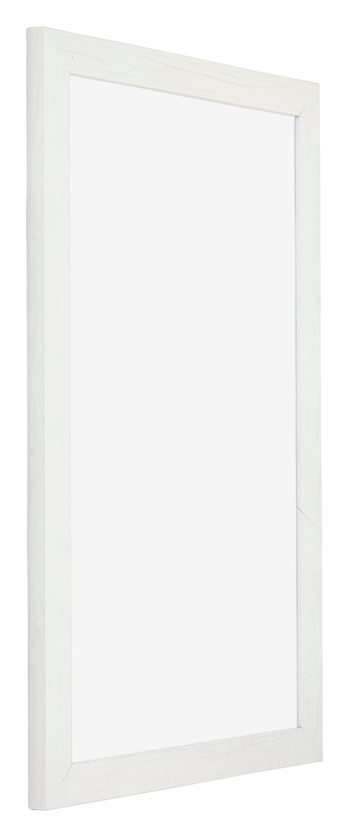 Mura MDF Photo Frame 30x50cm White Wiped Front Oblique | Yourdecoration.com