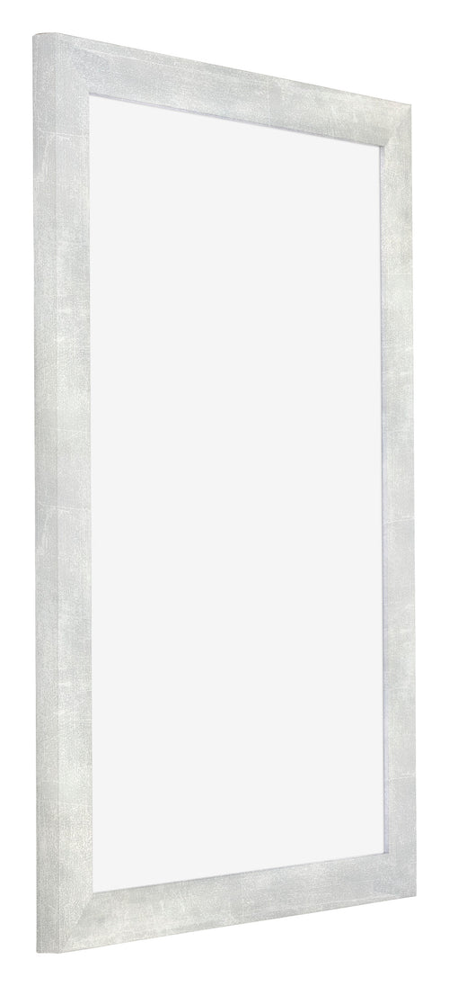 Mura MDF Photo Frame 32x45cm Argent Brillant Vintage Front Oblique | Yourdecoration.com