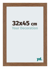 Mura MDF Photo Frame 32x45cm Bright Blue Front Size | Yourdecoration.com