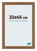 Mura MDF Photo Frame 32x45cm Bright Blue Front Size | Yourdecoration.com