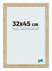 Mura MDF Photo Frame 32x45cm Sonoma Oak Front Size | Yourdecoration.com