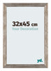 Mura MDF Photo Frame 32x45cm White Matte Front Size | Yourdecoration.com