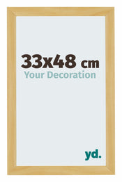 Mura MDF Photo Frame 33x48cm Pin Décor Front Size | Yourdecoration.com