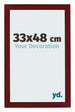 Mura MDF Photo Frame 33x48cm Vin Rouge Patiné Front Size | Yourdecoration.com