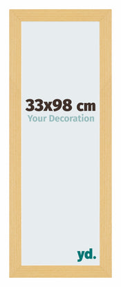 Mura MDF Photo Frame 33x98cm Hêtre Décor Front Size | Yourdecoration.com