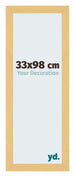 Mura MDF Photo Frame 33x98cm Hêtre Décor Front Size | Yourdecoration.com