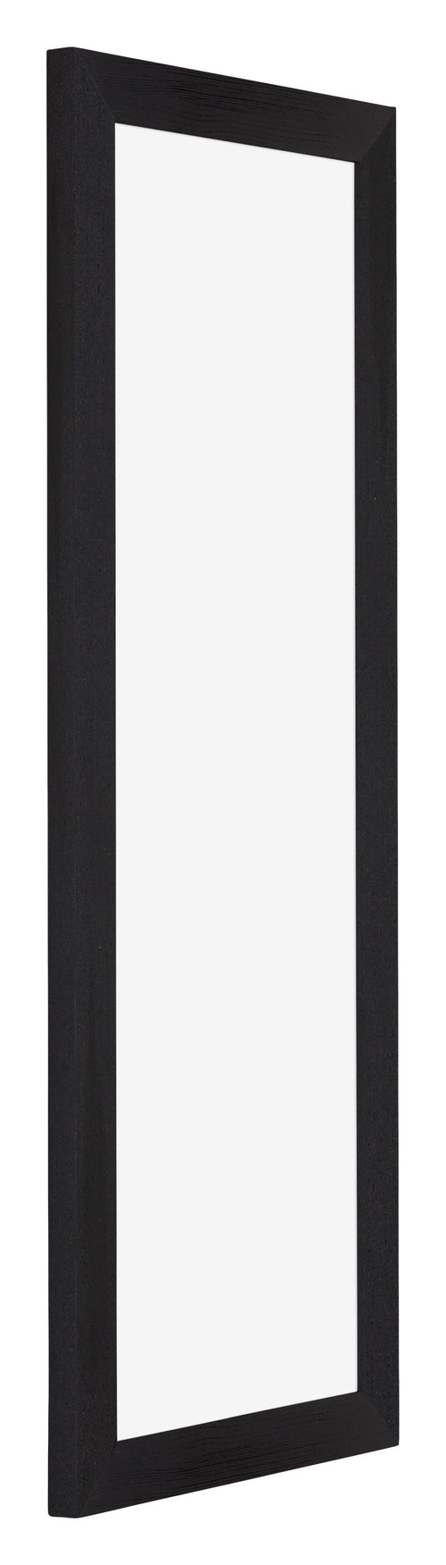 Mura MDF Photo Frame 33x98cm Noir Grain De Bois Front Oblique | Yourdecoration.com