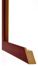 Mura MDF Photo Frame 33x98cm Vin Rouge Patiné Detail Intersection | Yourdecoration.com