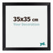 Mura MDF Photo Frame 35x35cm Back Matte Front Size | Yourdecoration.com