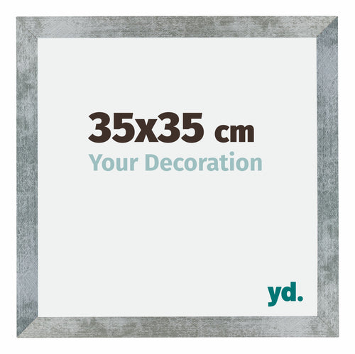 Mura MDF Photo Frame 35x35cm Iron Swept Front Size | Yourdecoration.com