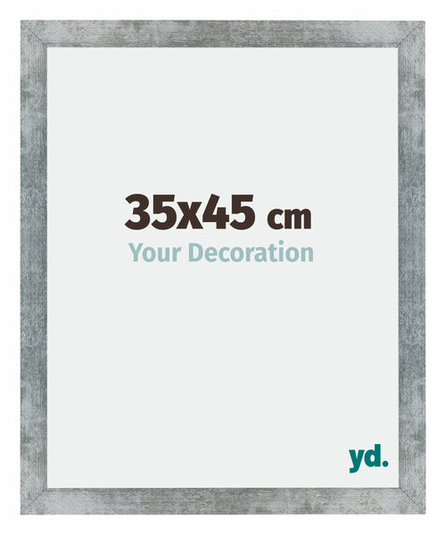 Mura MDF Photo Frame 35x45cm Iron Swept Front Size | Yourdecoration.com