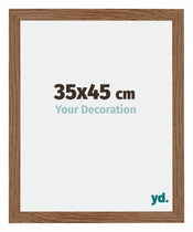 Mura MDF Photo Frame 35x45cm Oak Rustic Front Size | Yourdecoration.com