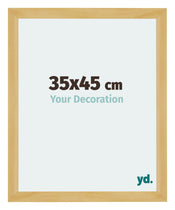 Mura MDF Photo Frame 35x45cm Pine Design Front Size | Yourdecoration.com