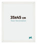 Mura MDF Photo Frame 35x45cm White Wiped Front Size | Yourdecoration.com