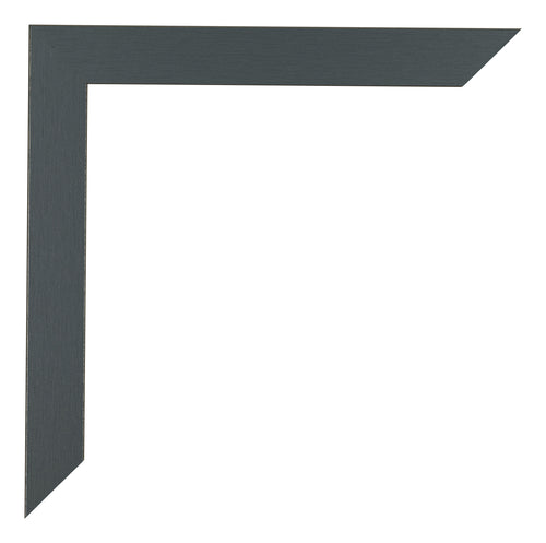 Mura MDF Photo Frame 35x50cm Anthracite Detail Corner | Yourdecoration.com