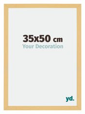 Mura MDF Photo Frame 35x50cm Beech Design Front Size | Yourdecoration.com