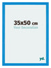 Mura MDF Photo Frame 35x50cm Bright Blue Front Size | Yourdecoration.com