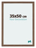 Mura MDF Photo Frame 35x50cm Walnut Dark Front Size | Yourdecoration.com