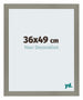 Mura MDF Photo Frame 36x49cm Anthracite Front Size | Yourdecoration.com