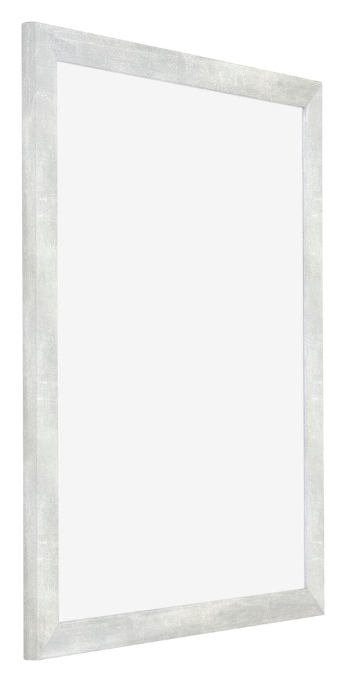 Mura MDF Photo Frame 36x49cm Argent Brillant Vintage Front Oblique | Yourdecoration.com