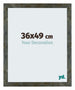 Mura MDF Photo Frame 36x49cm Bleu Or Mélangé Front Size | Yourdecoration.com