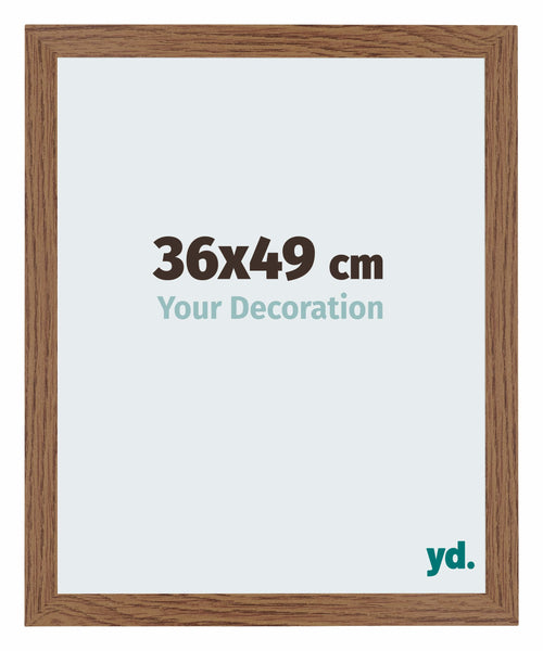 Mura MDF Photo Frame 36x49cm Chêne Rustique Front Size | Yourdecoration.com