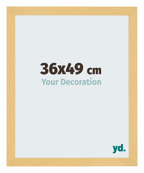 Mura MDF Photo Frame 36x49cm Hêtre Décor Front Size | Yourdecoration.com