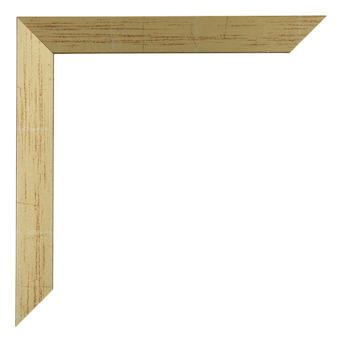 Mura MDF Photo Frame 36x49cm Or Brillant Detail Corner | Yourdecoration.com