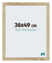 Mura MDF Photo Frame 36x49cm Sonoma Oak Front Size | Yourdecoration.com