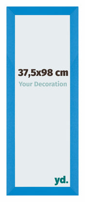 Mura MDF Photo Frame 37 5x98cm Bright Blue Front Size | Yourdecoration.com