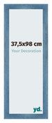 Mura MDF Photo Frame 37 5x98cm Clear Blue Swept Front Size | Yourdecoration.com