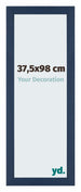 Mura MDF Photo Frame 37 5x98cm Dark Blue Swept Front Size | Yourdecoration.com