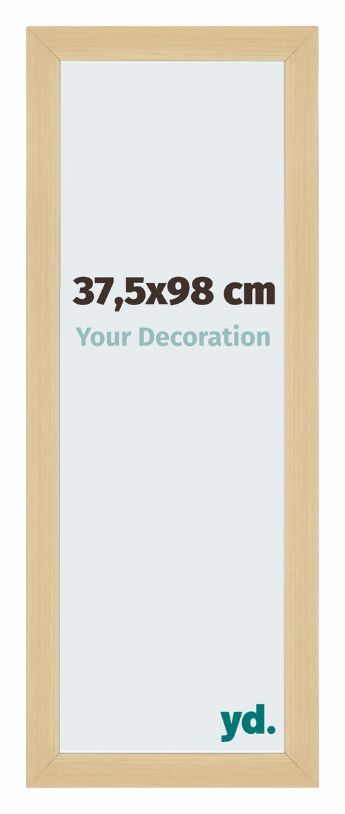 Mura MDF Photo Frame 37 5x98cm Maple Decor Front Size | Yourdecoration.com