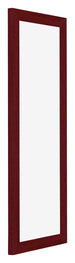 Mura MDF Photo Frame 37 5x98cm Wine Red Swept Front Oblique | Yourdecoration.com