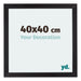 Mura MDF Photo Frame 40x40cm Back Wood Grain Front Size | Yourdecoration.com